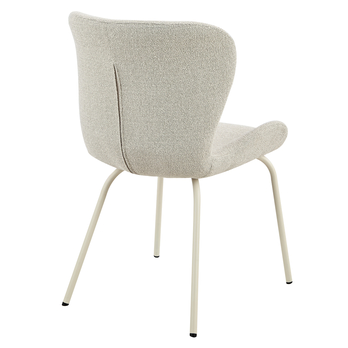 Jedálenská stolička LAGOS S béžová/krémová, sada 2 ks 5