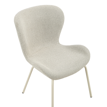 Jedálenská stolička LAGOS S béžová/krémová, sada 2 ks 6