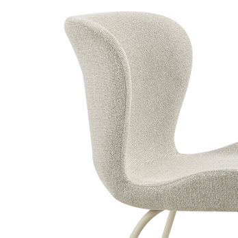 Jedálenská stolička LAGOS S béžová/krémová, sada 2 ks 7