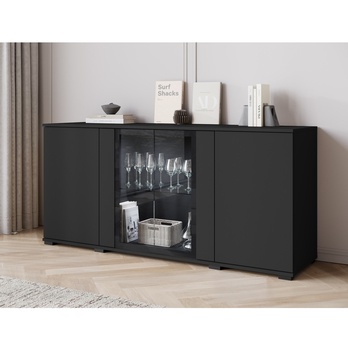 Príborník LAIMA I čierna matná 1