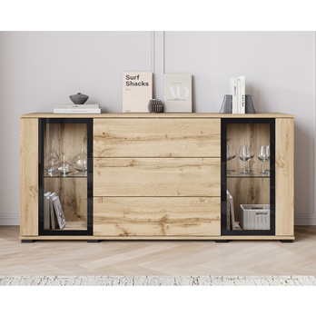 Príborník LAIMA II dub wotan 3