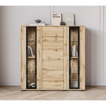 Vitrína LAIMA dub wotan 1