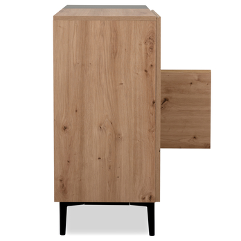 Komoda LAKKA 01A dub artisan/čierna 8