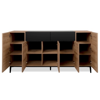 Komoda LAKKA 51A dub artisan/čierna 5