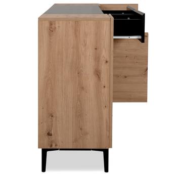 Komoda LAKKA 51A dub artisan/čierna 7