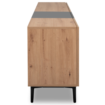 Komoda LAKKA 57A dub artisan/čierna 5