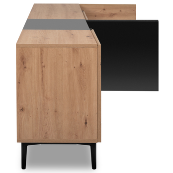 Komoda LAKKA 57A dub artisan/čierna 6