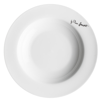 Sada tanierov LAMART DINE porcelán, 6 ks, okrúhle 1