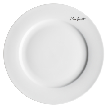 Sada tanierov LAMART DINE porcelán, 6 ks, okrúhle 2