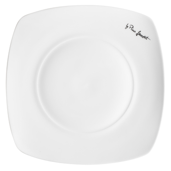 Sada tanierov LAMART DINE porcelán, 6 ks, hranatá 1