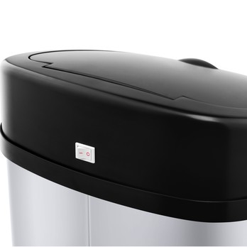 Bezdotykový kôš LAMART oceľ/plast, 42 l 5
