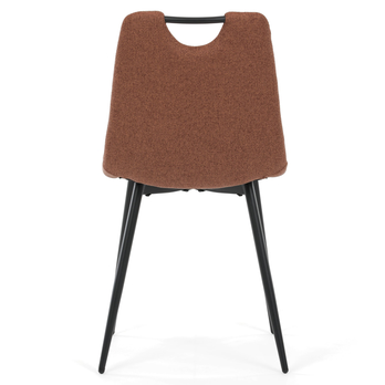 Jedálenská stolička LAMIN hnedá/čierna 4