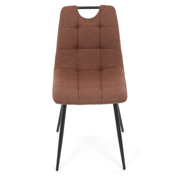 Jedálenská stolička LAMIN hnedá/čierna 5