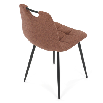 Jedálenská stolička LAMIN hnedá/čierna 6