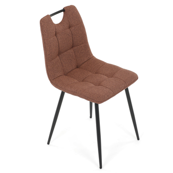 Jedálenská stolička LAMIN hnedá/čierna 8