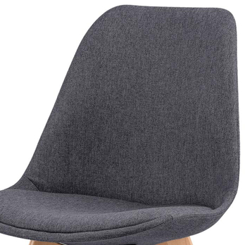 Jedálenská stolička LANA tmavosivá 1