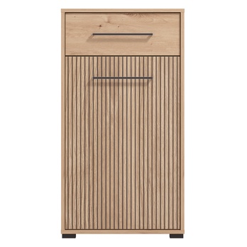 Komoda LANDES dub artisan/čierna 2