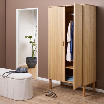 Šatníková skriňa LANGLEY 100 dub 8