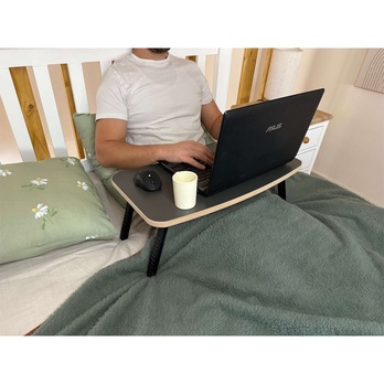 Stolík na notebook LAP antracitová 4