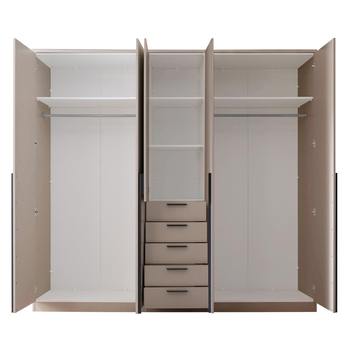 Šatníková skriňa LAPENA 1 kašmírová 2