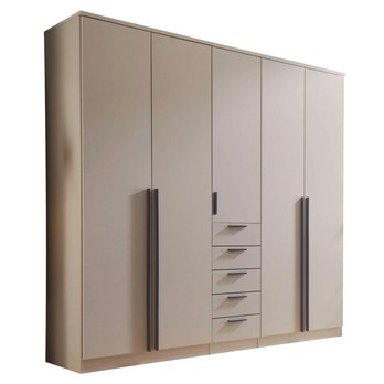 Šatníková skriňa LAPENA 1 kašmírová 5