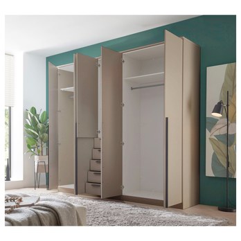 Šatníková skriňa LAPENA 1 kašmírová 9