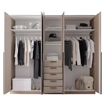 Šatníková skriňa LAPENA 1 kašmírová 10