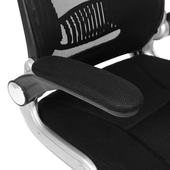 Kancelárska stolička ​ LARGE strieborná 4