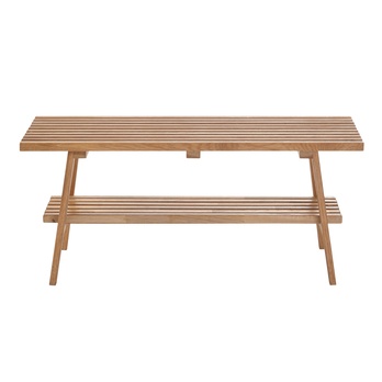 Lavica na topánky LARWA masívny dub 2