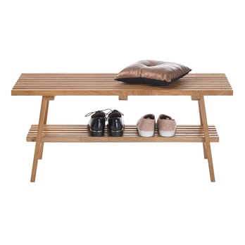 Lavica na topánky LARWA masívny dub 3