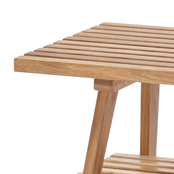 Lavica na topánky LARWA masívny dub 5