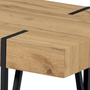 Konferenčný stolík LAS PALMAS divoký dub/kov 2