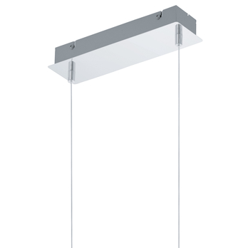 Závesné LED svietidlo LASANA chróm, výška 100 cm 2