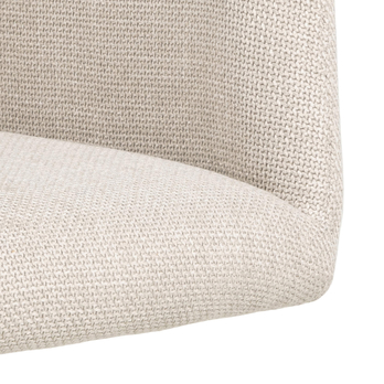 Jedálenská stolička LAURA béžová/čierna 7