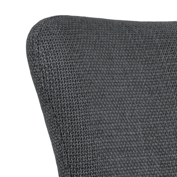 Jedálenská stolička LAURA sivá/čierna 6