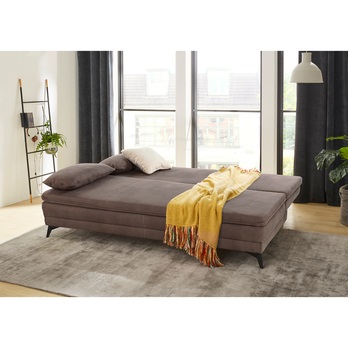 Pohovka LAURIN I tmavohnedá 2