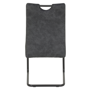 Jedálenská stolička LAURINA I S vintage antracitová, sada 2 ks 5