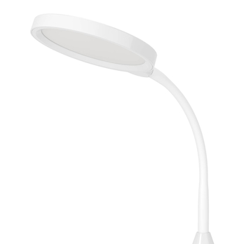 Stolná lampa s klipom LAURO biela 2