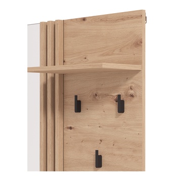 Predsieňový panel LAVAL dub artisan/čierna 3
