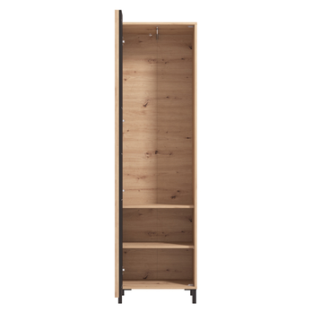 Predsieňová skriňa LAVAL dub artisan/čierna 2