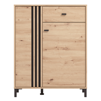 Komoda LAVAL dub artisan/čierna 3