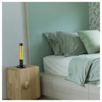 Lávová lampa LAVASTIC 2 žltá/čierna 1