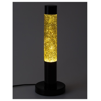 Lávová lampa LAVASTIC 2 žltá/čierna 2