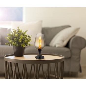 Stolná lampa LAVUS III čierna/zlatá 1