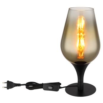 Stolná lampa LAVUS III čierna/zlatá 3