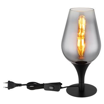 Stolná lampa LAVUS III čierna/chrómová 3