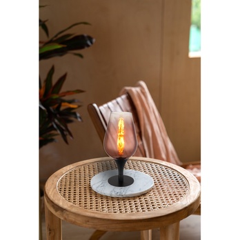Stolná lampa LAVUS III čierna/medená 1