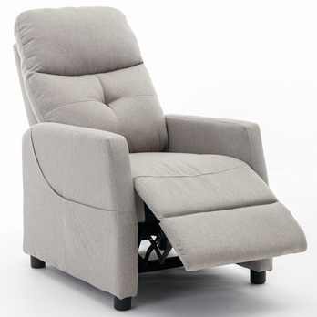Relaxačné kreslo ​ LAWRENCE I strieborná 6