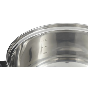 Sada hrncov LAYLA 5 ks (2 hrnce, 1 rajnica, 2 pokrievky) 4