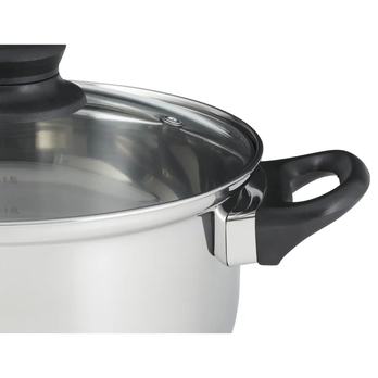 Sada hrncov LAYLA 5 ks (2 hrnce, 1 rajnica, 2 pokrievky) 5